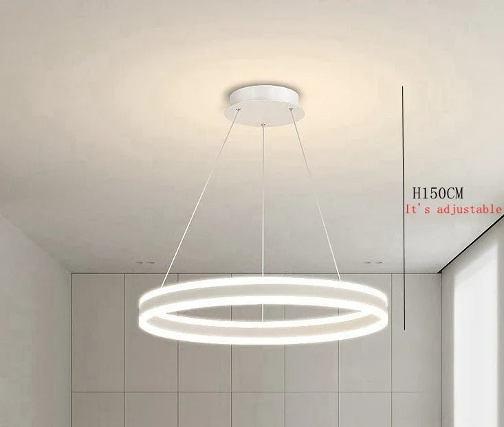 Nordic Ring LED Chandelier