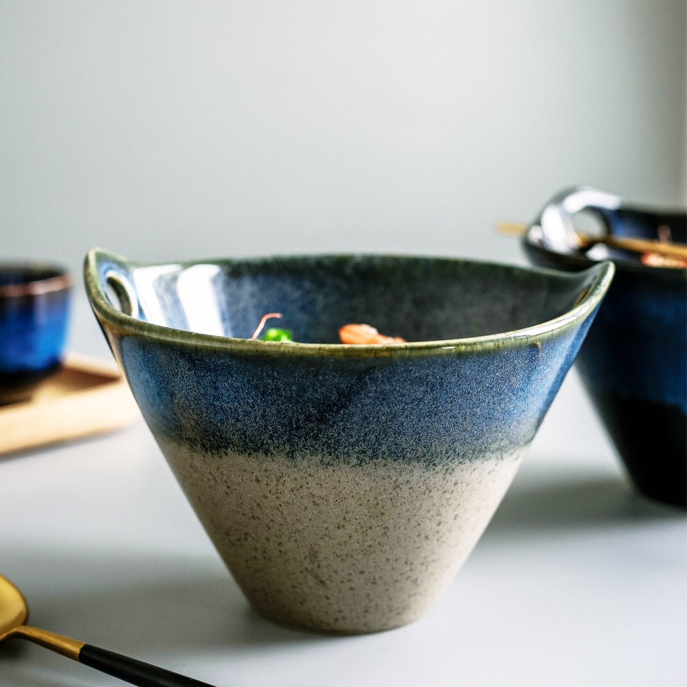 Midori Glaze Soup Bowl - Urban Jiko