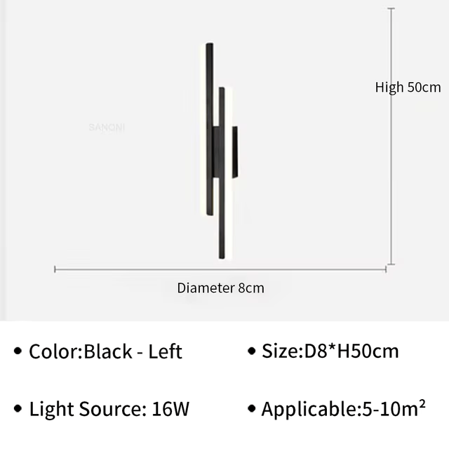 Modern LED Wall Light - Urban Jiko