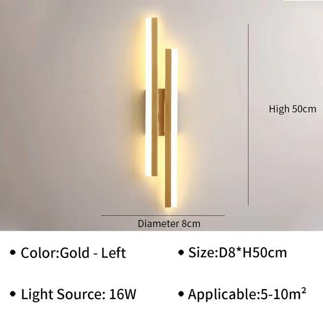 Modern LED Wall Light - Urban Jiko