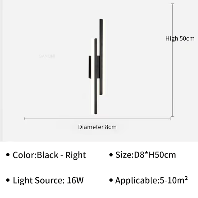 Modern LED Wall Light - Urban Jiko