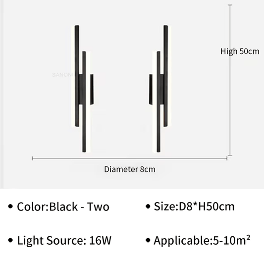 Modern LED Wall Light - Urban Jiko