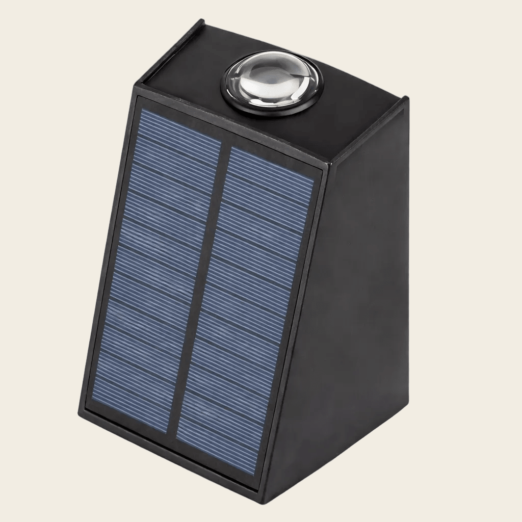Modern Solar Outdoor Wall Light - Urban Jiko