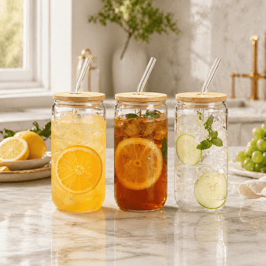 NatureSip Glass Jar - Urban Jiko