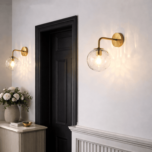 Nordic Brass Wall Light - Urban Jiko
