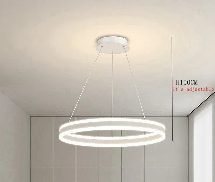 Nordic Ring LED Chandelier - Urban Jiko