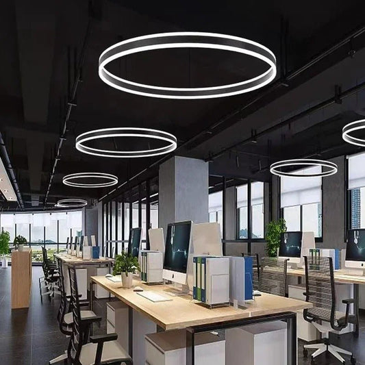 Nordic Ring LED Chandelier - Urban Jiko