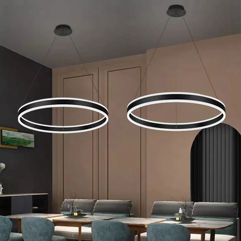 Nordic Ring LED Chandelier - Urban Jiko