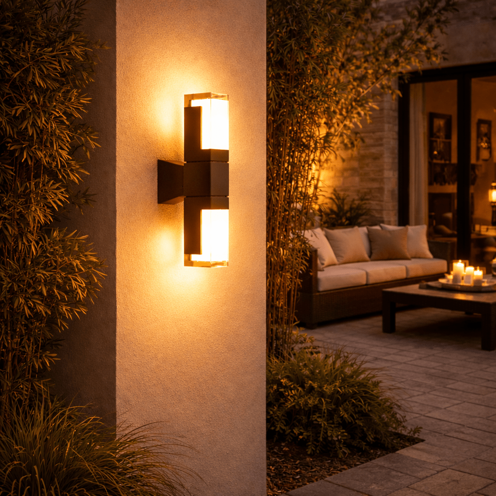 Nova Outdoor LED Wall Sconce - Urban Jiko