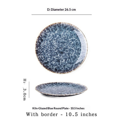 Ocean Marble Plate - Urban Jiko