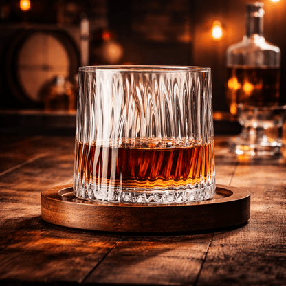 Orbit Spinning Whiskey Glass - Urban Jiko