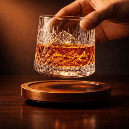 Orbit Spinning Whiskey Glass - Urban Jiko