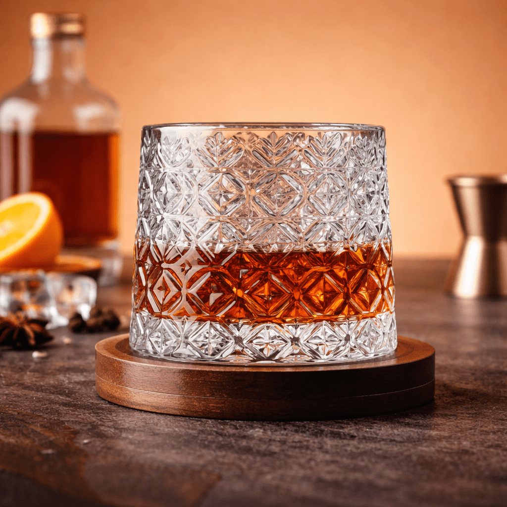 Orbit Spinning Whiskey Glass - Urban Jiko