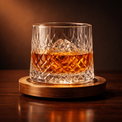 Orbit Spinning Whiskey Glass - Urban Jiko