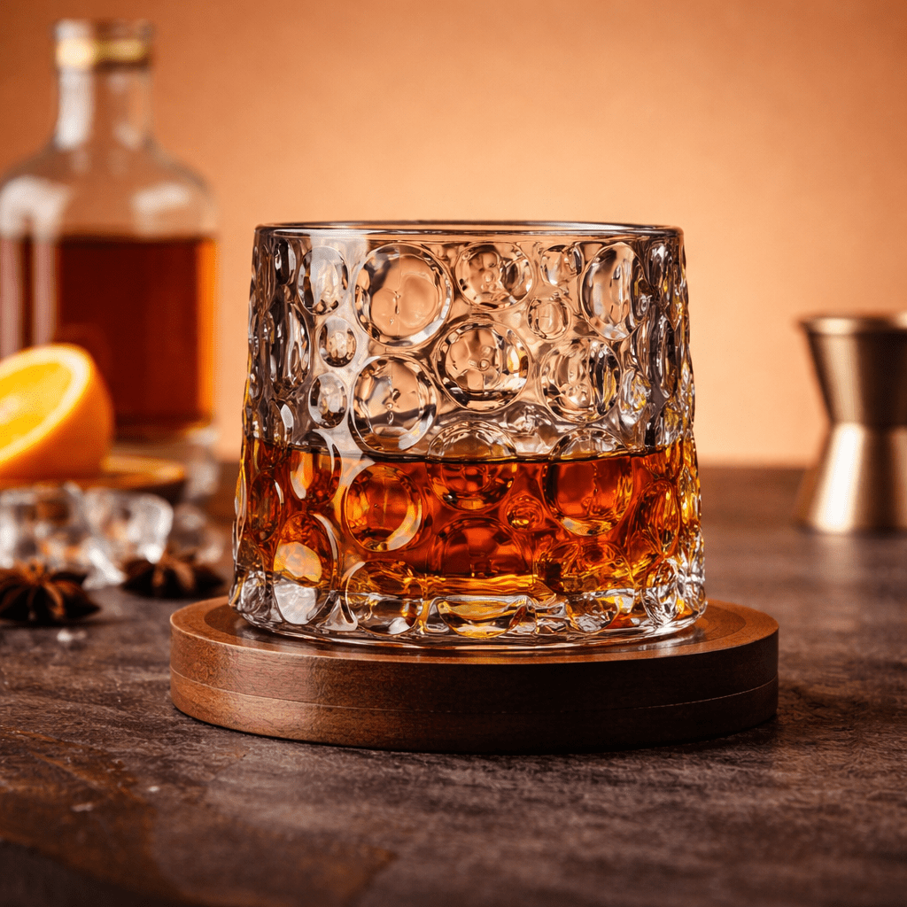 Orbit Spinning Whiskey Glass - Urban Jiko