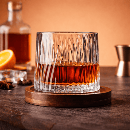 Orbit Spinning Whiskey Glass - Urban Jiko
