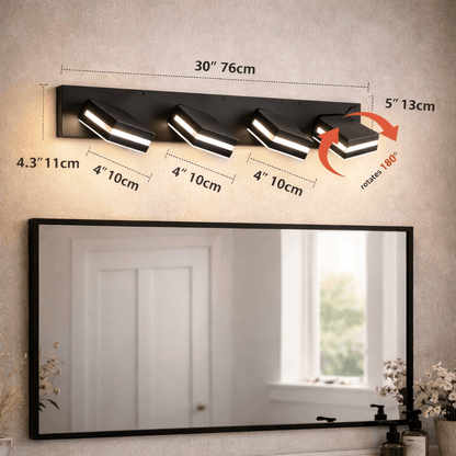 Orvane Linear Bathroom Light - Urban Jiko