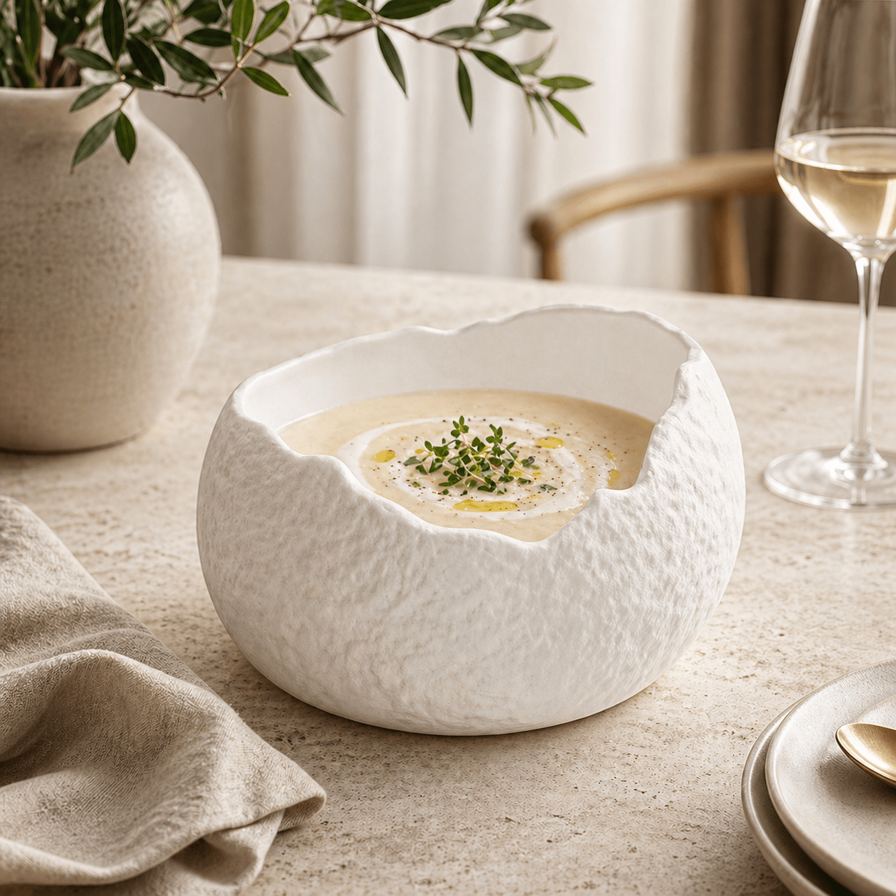 Ovum Ceramic Serving Bowl - Urban Jiko