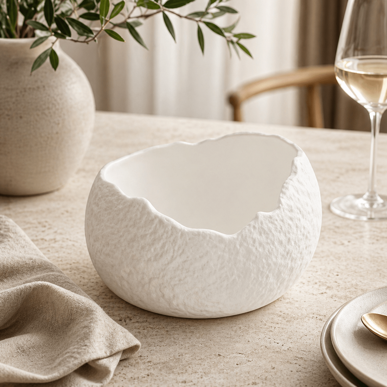 Ovum Ceramic Serving Bowl - Urban Jiko