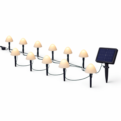 Solar Glow Mushroom Lights - Urban Jiko