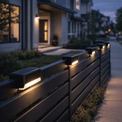 Solar Stair & Fence Lights (4 - Pack) - Urban Jiko