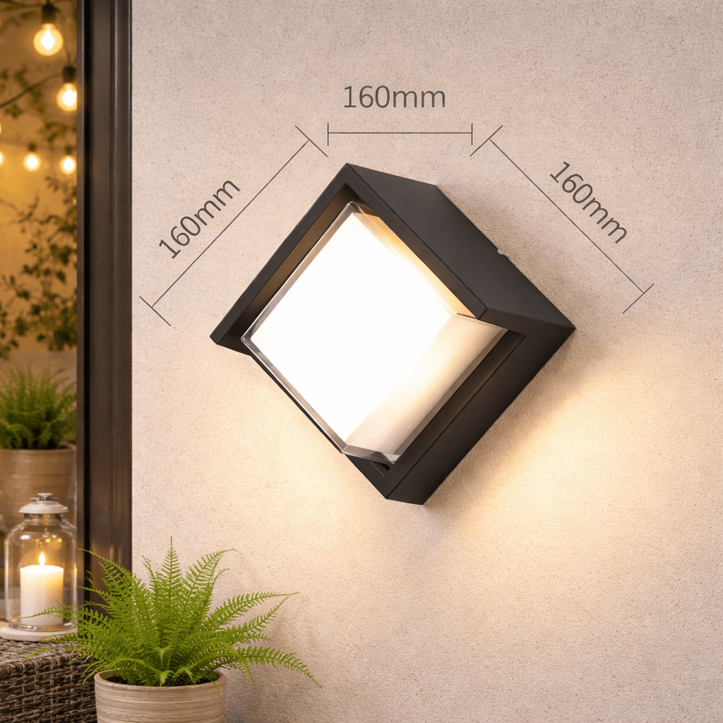 Solen Edge Outdoor Wall Light - Urban Jiko