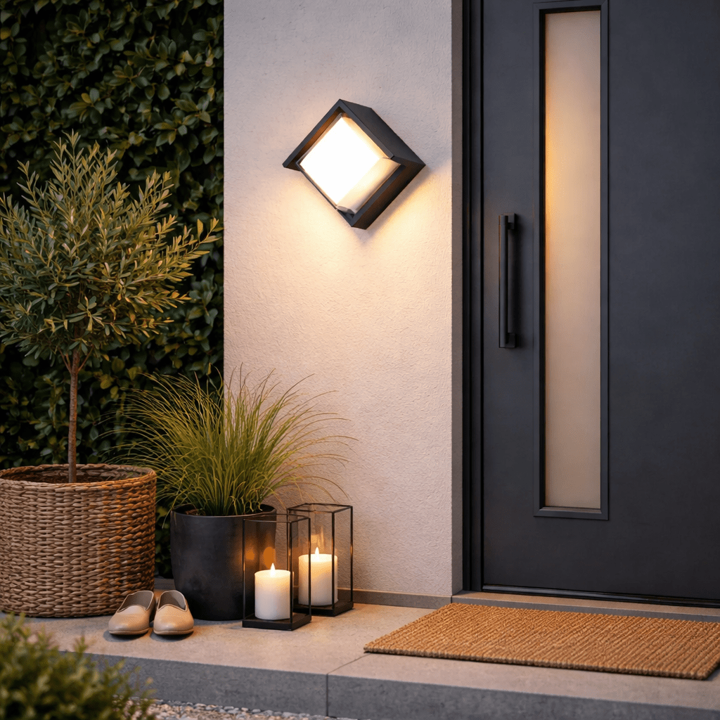 Solen Edge Outdoor Wall Light - Urban Jiko