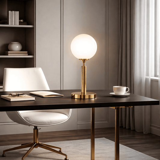 Solenne Glass Orb Lamp - Urban Jiko