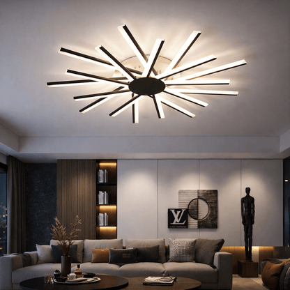 Solvra Modern Ceiling Light - Urban Jiko