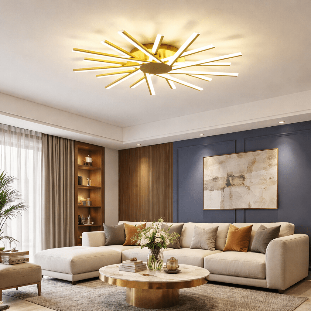Solvra Modern Ceiling Light - Urban Jiko