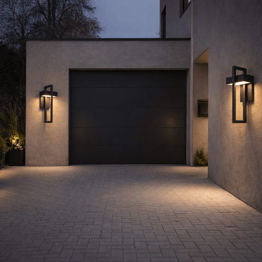 Terrion Modern Outdoor LED Wall Sconce - Urban Jiko