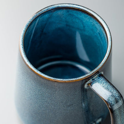 The Azure Hearth Ceramic Mug - Urban Jiko