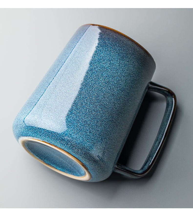 The Azure Hearth Ceramic Mug - Urban Jiko