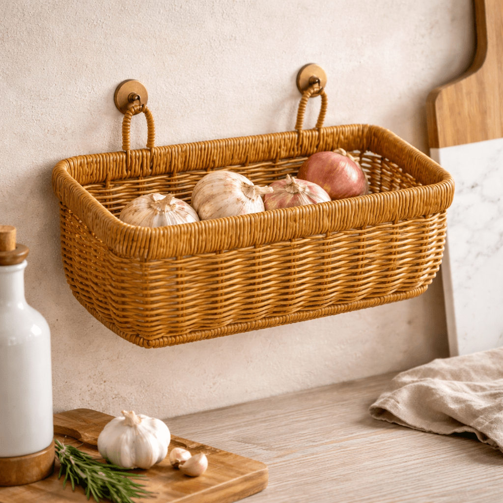 The Casa Woven Wall Basket - Urban Jiko