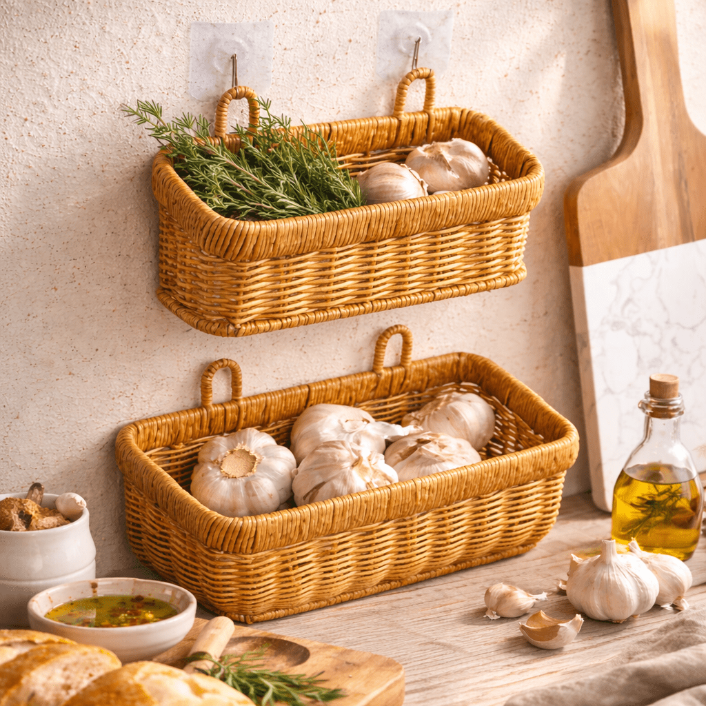 The Casa Woven Wall Basket - Urban Jiko