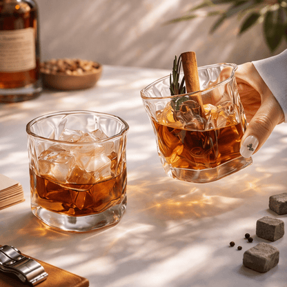 The Gentleman’s Cut Crystal Glass - Urban Jiko