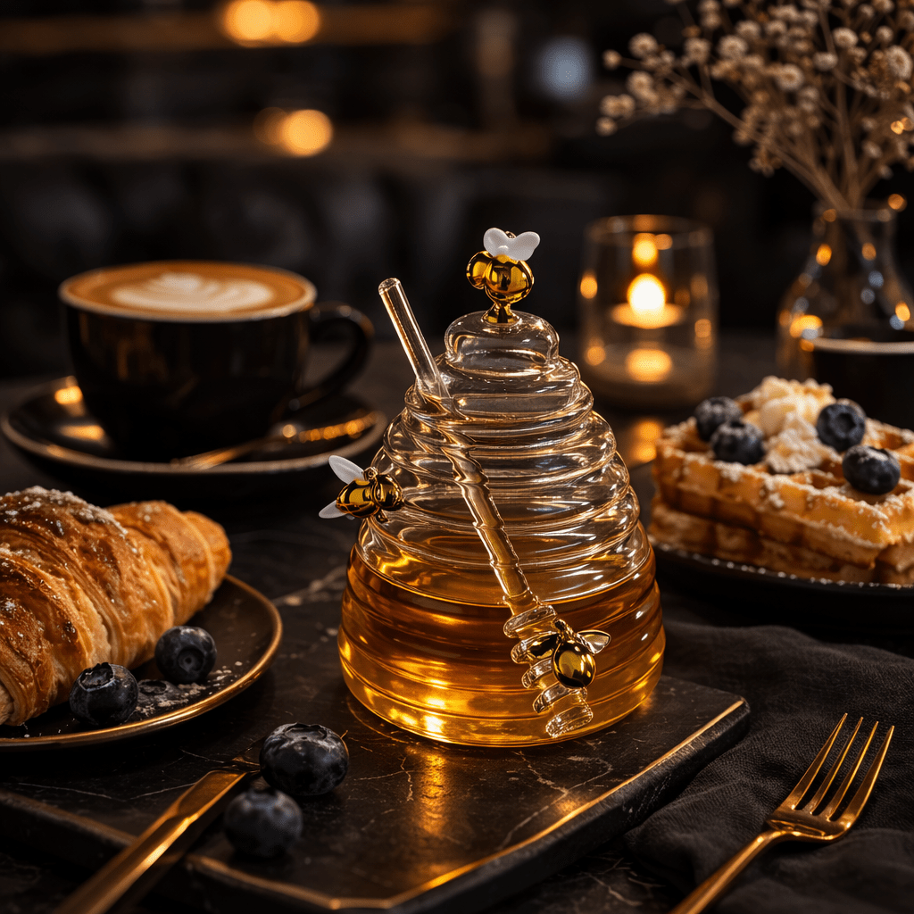 The Nordic Hive Honey Jar - Urban Jiko