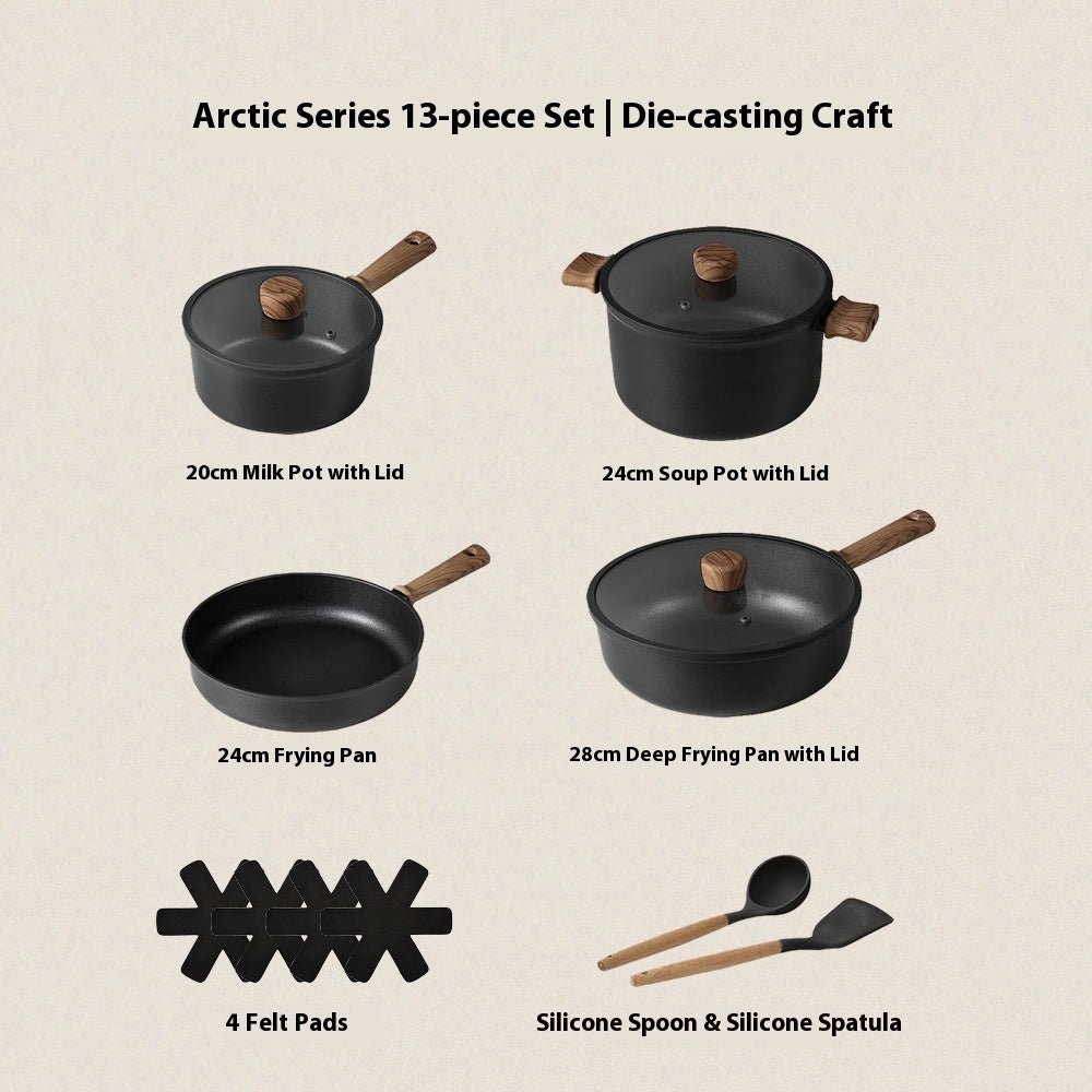 Titanium Non - Stick Cookware Set - Urban Jiko