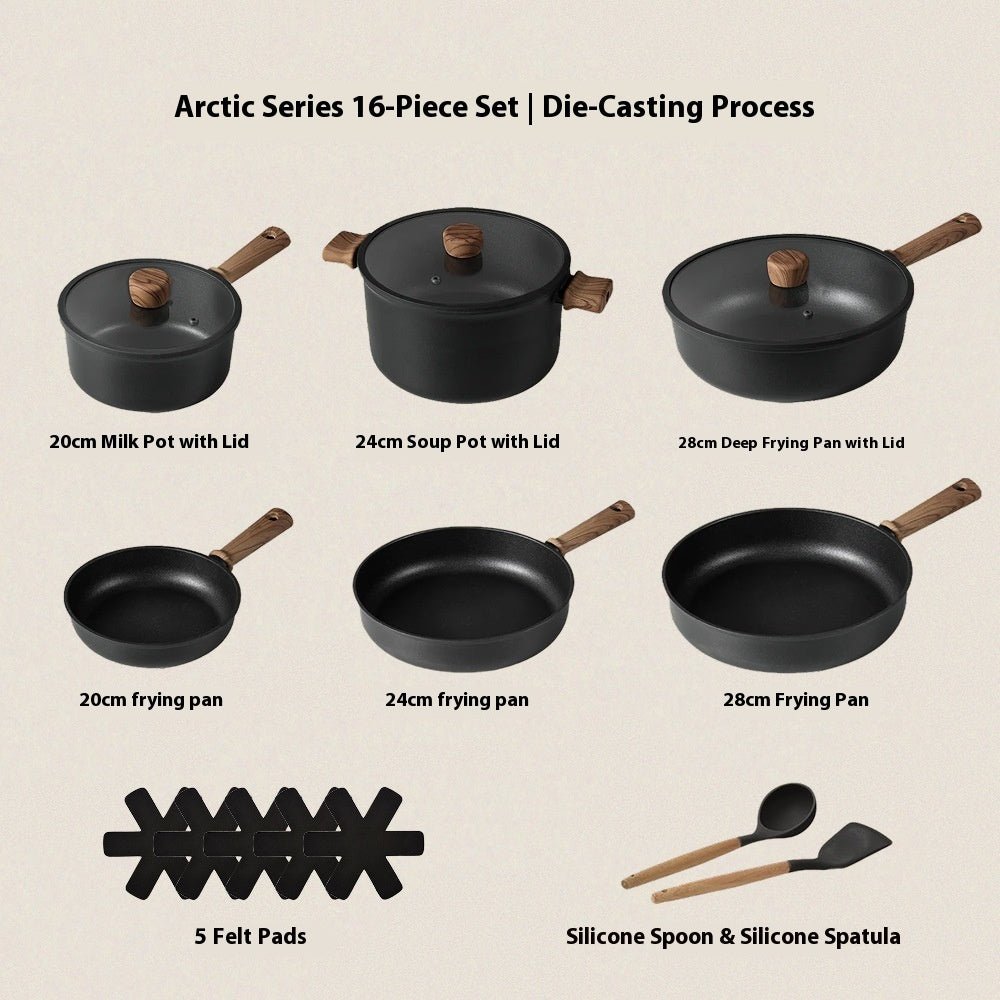 Titanium Non - Stick Cookware Set - Urban Jiko