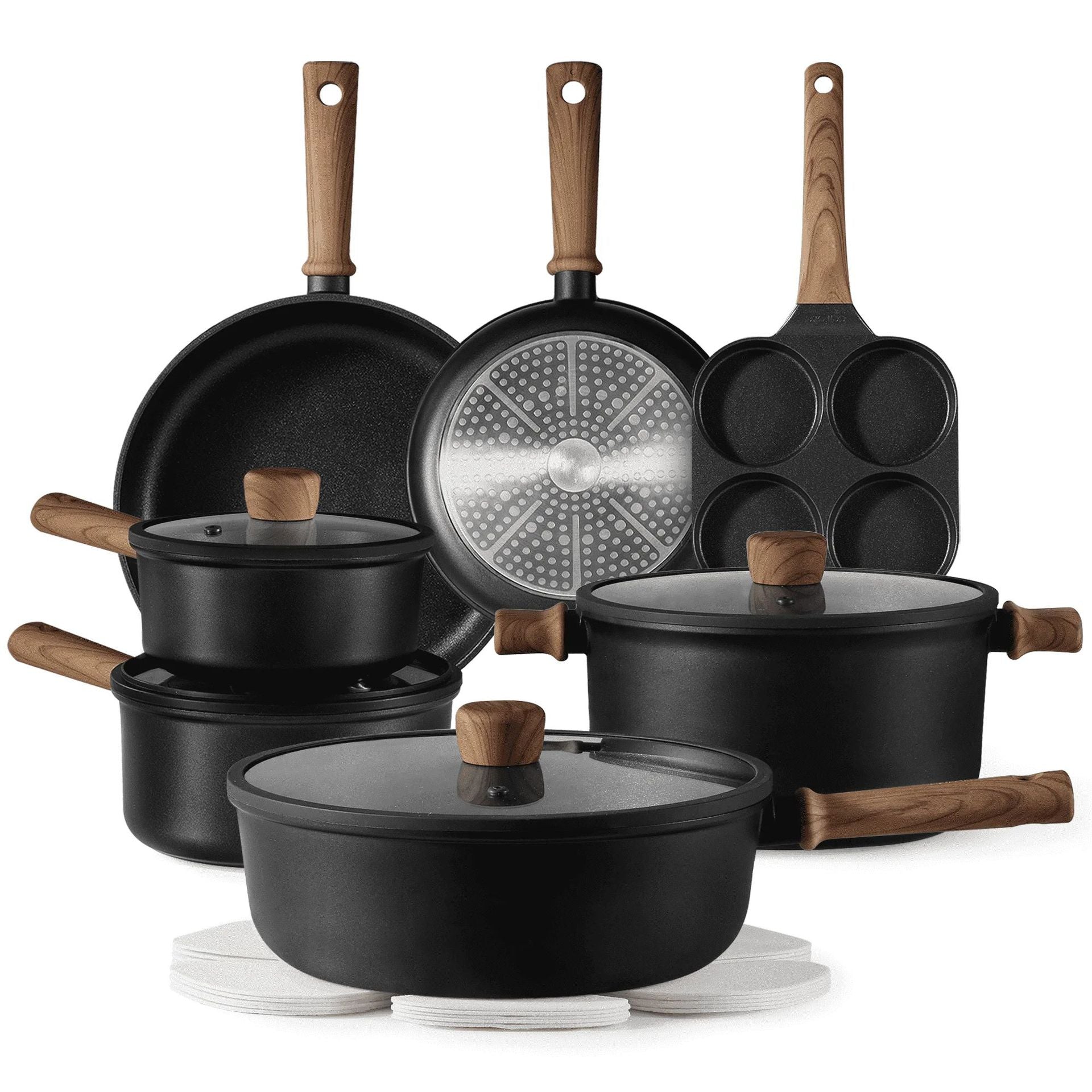 Titanium Non - Stick Cookware Set - Urban Jiko