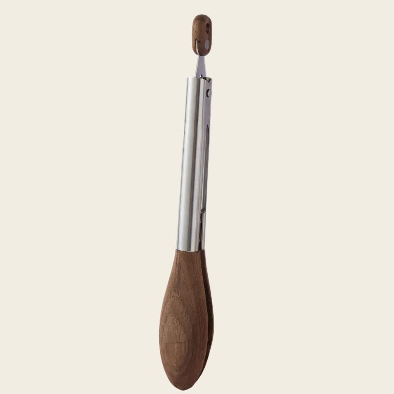 Walnut Precision Grill Tongs - Urban Jiko