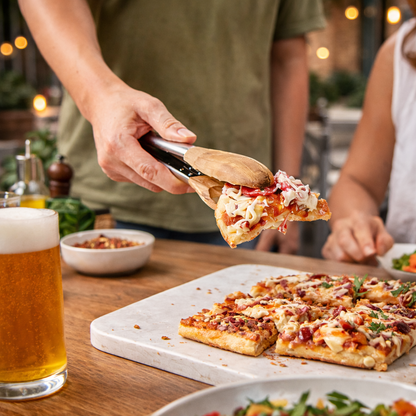 Walnut Precision Grill Tongs - Urban Jiko