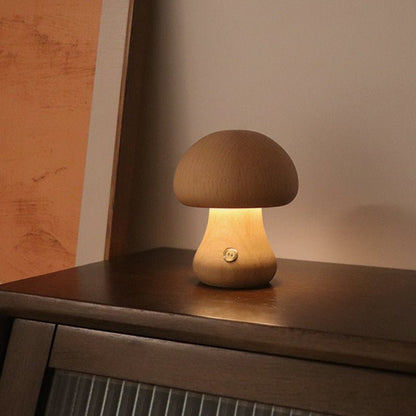 Wooden Mushroom Light - Urban Jiko