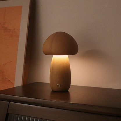 Wooden Mushroom Light - Urban Jiko