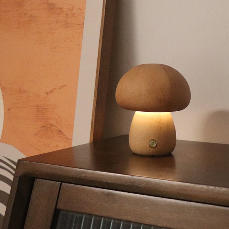 Wooden Mushroom Light - Urban Jiko