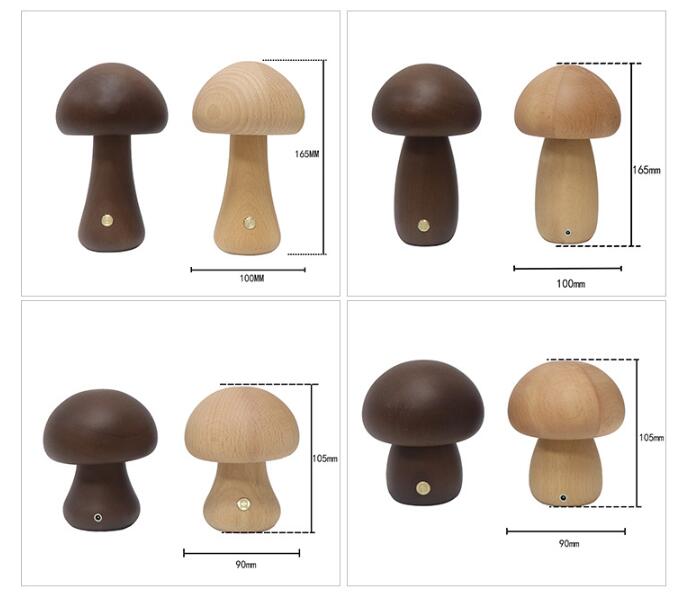 Wooden Mushroom Light - Urban Jiko