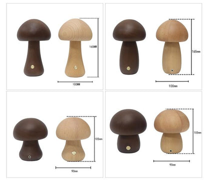 Wooden Mushroom Light - Urban Jiko