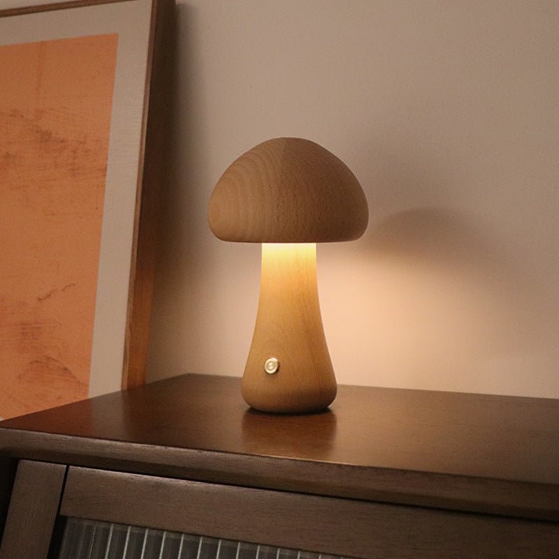 Wooden Mushroom Light - Urban Jiko